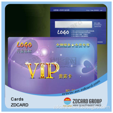 Plastic Membership Card/PVC VIP Card